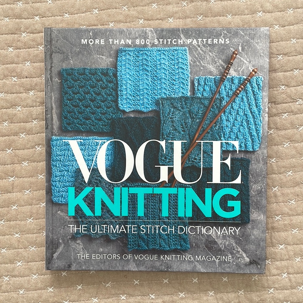 Vogue knitting ultimate stitch dictionary